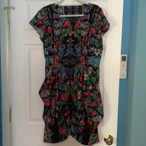 City Chic floral dress.